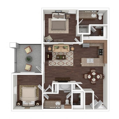 a1 floor plan  1 bedroom with 1 bathroom